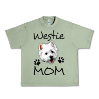 Oil Green westie mom dog mama west highland terrier dog Urban Heavy Tee - linhVisuals