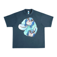Midnight Navy poliwag watercolor Urban Heavy Tee - linhVisuals