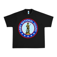 Black army national guard Urban Heavy Tee - linhVisuals