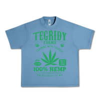 Pebble Blue tegridy farms Urban Heavy Tee - linhVisuals