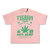 Salmon tegridy farms Urban Heavy Tee - linhVisuals