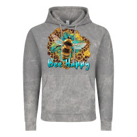Cloud Rock bee happy Vintage Hoodie - Artiststas