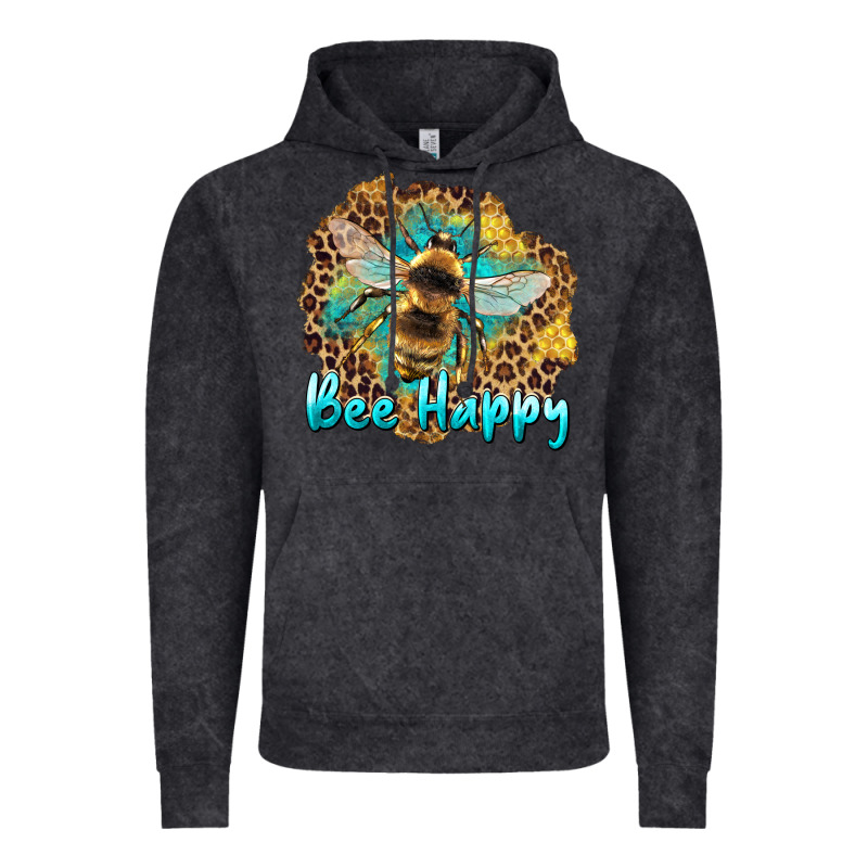 Bee Happy Vintage Hoodie by Artiststas | Teevron