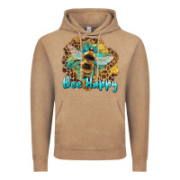 Vintage Coffee bee happy Vintage Hoodie - Artiststas