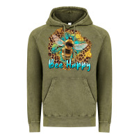 Vintage Olive bee happy Vintage Hoodie - Artiststas