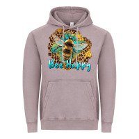 Vintage Zinc bee happy Vintage Hoodie - Artiststas