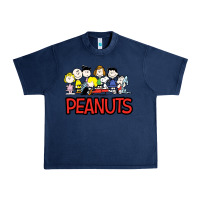 Navy peanuts animation Urban Heavy Tee - linhVisuals