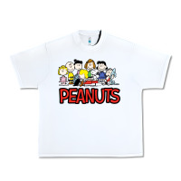 White peanuts animation Urban Heavy Tee - linhVisuals