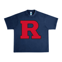 Navy Rutgers Scarlet Knights, merch Urban Heavy Tee - linhVisuals