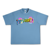 Pebble Blue trasher Urban Heavy Tee - linhVisuals