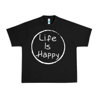 Life Is Happy Urban Heavy Tee | Teevron