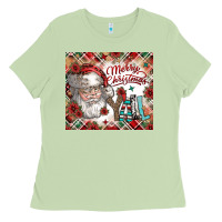 Matcha merry christmas y'all Ladies Tee - CowhideDigitalArt