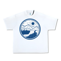 White River Mountain Badge Urban Heavy Tee - linhVisuals
