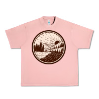 Salmon River Forest Brown Urban Heavy Tee - linhVisuals