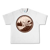 Lunar Rock River Forest Brown Urban Heavy Tee - linhVisuals