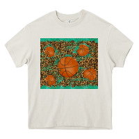 Cream basketball tumbler Heavy Core Tee - RanaPortraitStore