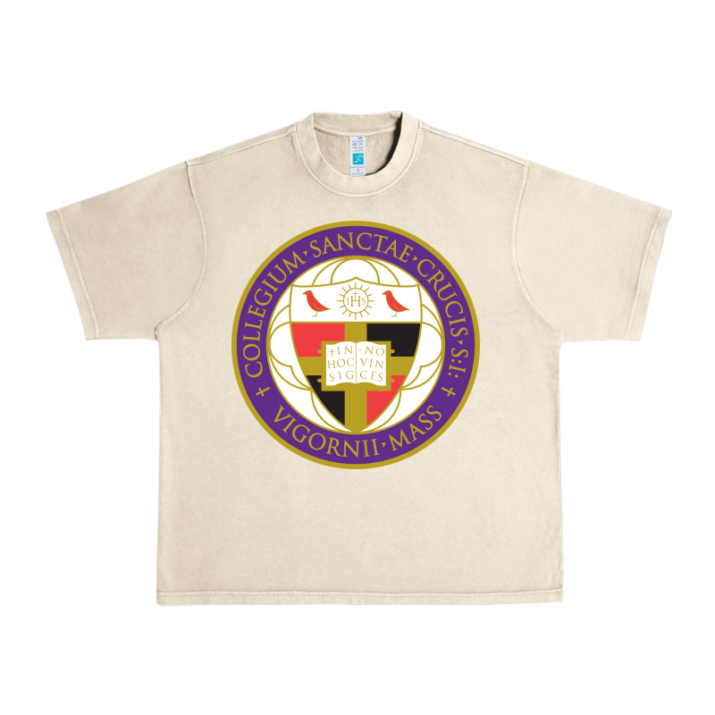 College Of The Holy Cross Urban Heavy Tee by linhVisuals | Teevron