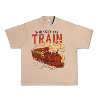 Burro Whiskey Train Urban Heavy Tee - linhVisuals