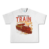 Lunar Rock Whiskey Train Urban Heavy Tee - linhVisuals
