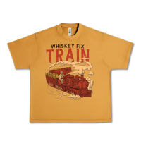 Peanut Butter Whiskey Train Urban Heavy Tee - linhVisuals