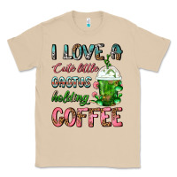 Mushroom I Love A Cute Little Cactus Holding Coffee Classic Tee - FaDigitalArtStudio