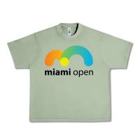 Oil Green miami open Urban Heavy Tee - linhVisuals