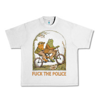 Lunar Rock Frogs And Toad Fucks The Police Urban Heavy Tee - linhVisuals