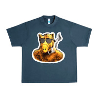 Midnight Navy Alf Urban Heavy Tee - linhVisuals