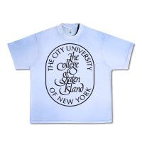 Grape Ice College Of Staten Island Urban Heavy Tee - linhVisuals