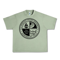 Oil Green Csu Dominguez Hills Urban Heavy Tee - linhVisuals