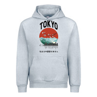 Heather Grey Tokyo Urban Hoodie - Bettercallsaul