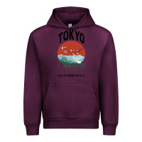 Mauve Wine Tokyo Urban Hoodie - Bettercallsaul