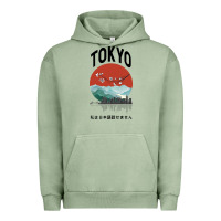 Pigment Oil Green Tokyo Urban Hoodie - Bettercallsaul