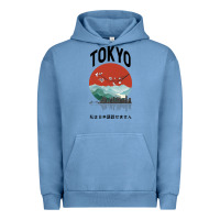 Pigment Pebble Blue Tokyo Urban Hoodie - Bettercallsaul