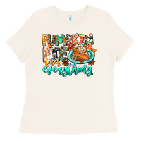 Pumpkin Pie Fixes Everything Ladies Tee | Teevron
