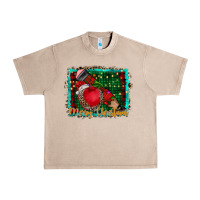 French Oak merry Christmas teacher Urban Heavy Tee - CowhideDigitalArt