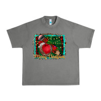 Tornado merry Christmas teacher Urban Heavy Tee - CowhideDigitalArt