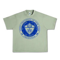 Oil Green Suny Fredonia Urban Heavy Tee - linhVisuals