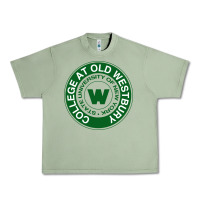 Oil Green Suny Old Westbury Urban Heavy Tee - linhVisuals