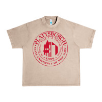 French Oak Suny Plattsburgh Urban Heavy Tee - linhVisuals