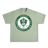 Oil Green Suny Oswego Urban Heavy Tee - linhVisuals
