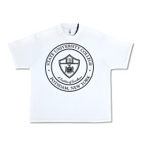 White Suny Potsdam Urban Heavy Tee - linhVisuals