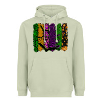 Matcha halloween brushstroke Heavyweight Hoodie - RanaPortraitStore