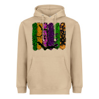 Mushroom halloween brushstroke Heavyweight Hoodie - RanaPortraitStore