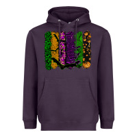 Plum halloween brushstroke Heavyweight Hoodie - RanaPortraitStore