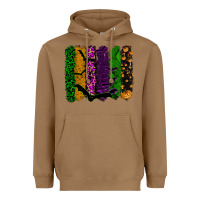 Toasted Coconut halloween brushstroke Heavyweight Hoodie - RanaPortraitStore