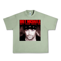 Oil Green #bret michaels get your rock on tour 2022 Urban Heavy Tee - linhVisuals