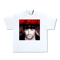 White #bret michaels get your rock on tour 2022 Urban Heavy Tee - linhVisuals