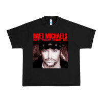 Black #bret michaels get your rock on tour 2022 Urban Heavy Tee - linhVisuals