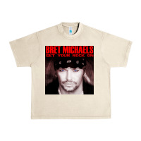 Sandshell #bret michaels get your rock on tour 2022 Urban Heavy Tee - linhVisuals